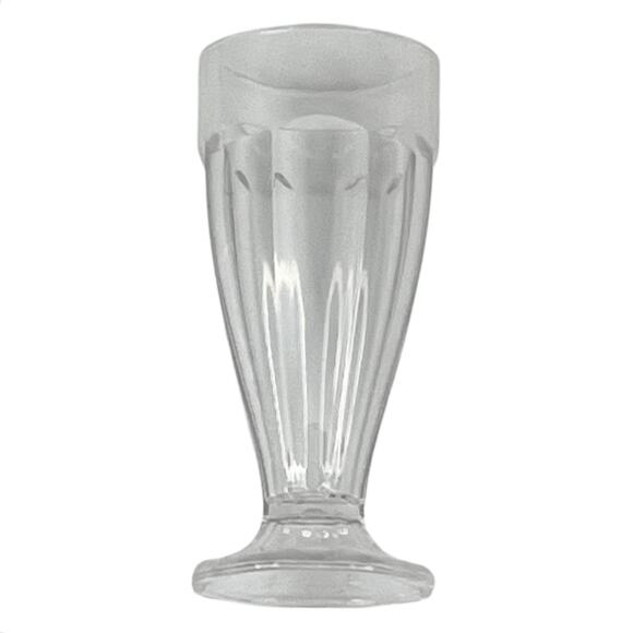 American Girl Doll MILKSHAKE GLASS 3” Tall Smoothie Drinking Tumbler Cup Clear - Picture 1 of 5